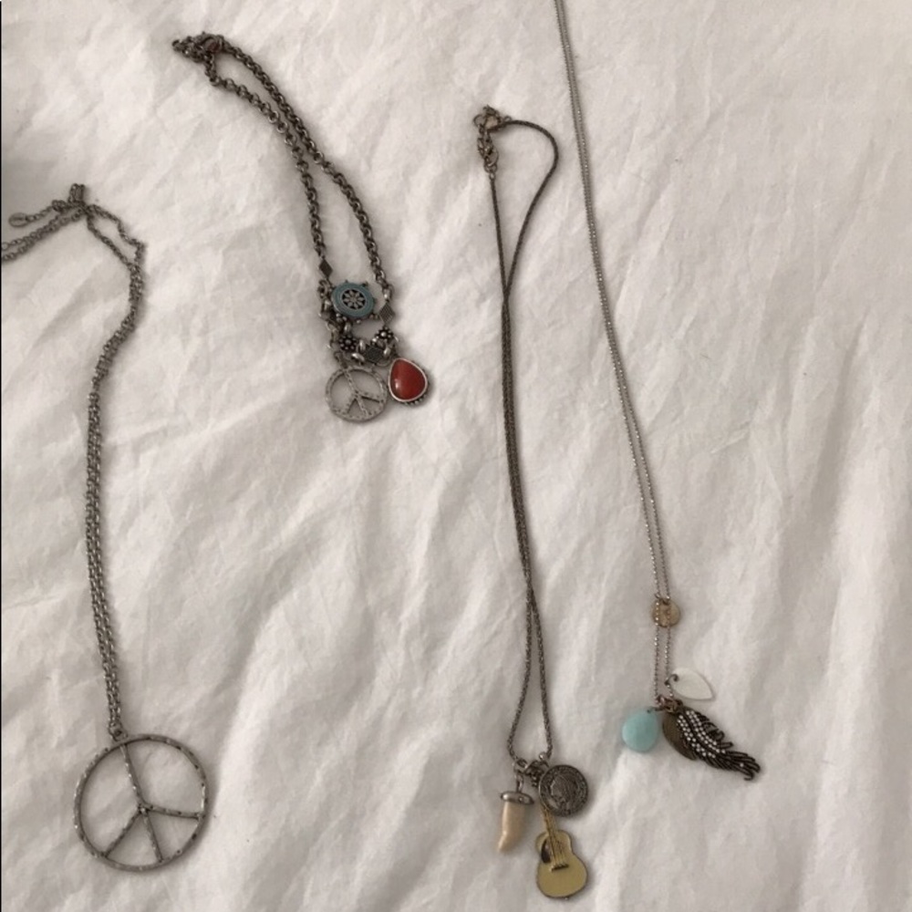 American eagle and Lucky necklaces